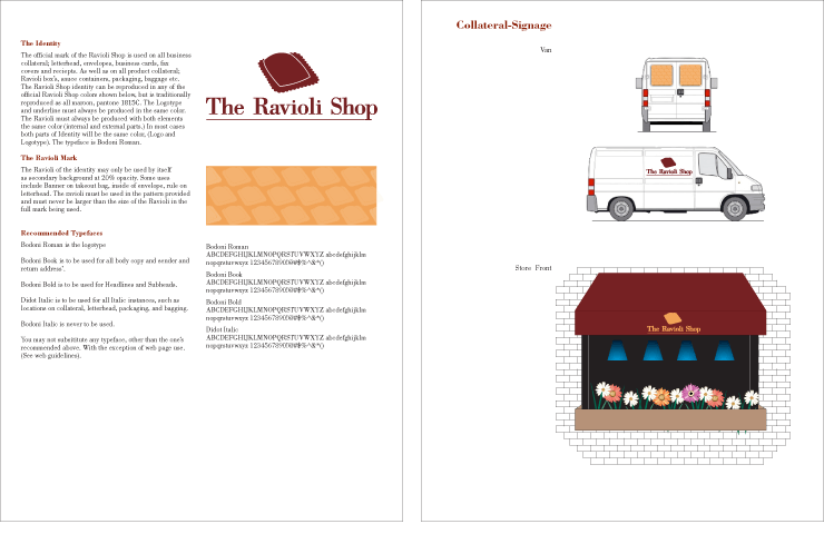 The Ravioli Shop Standards Manual 3